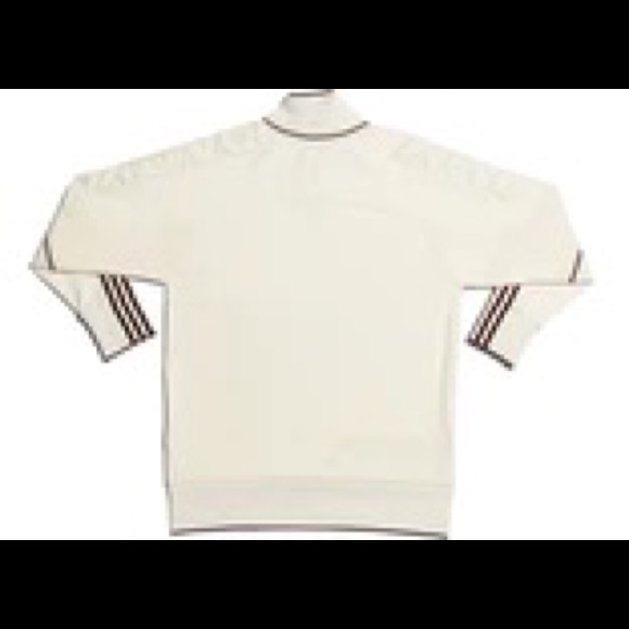 Adidas Ivy Park Sweatshirt Maroon and Ecru Tint - Picture 2 of 5